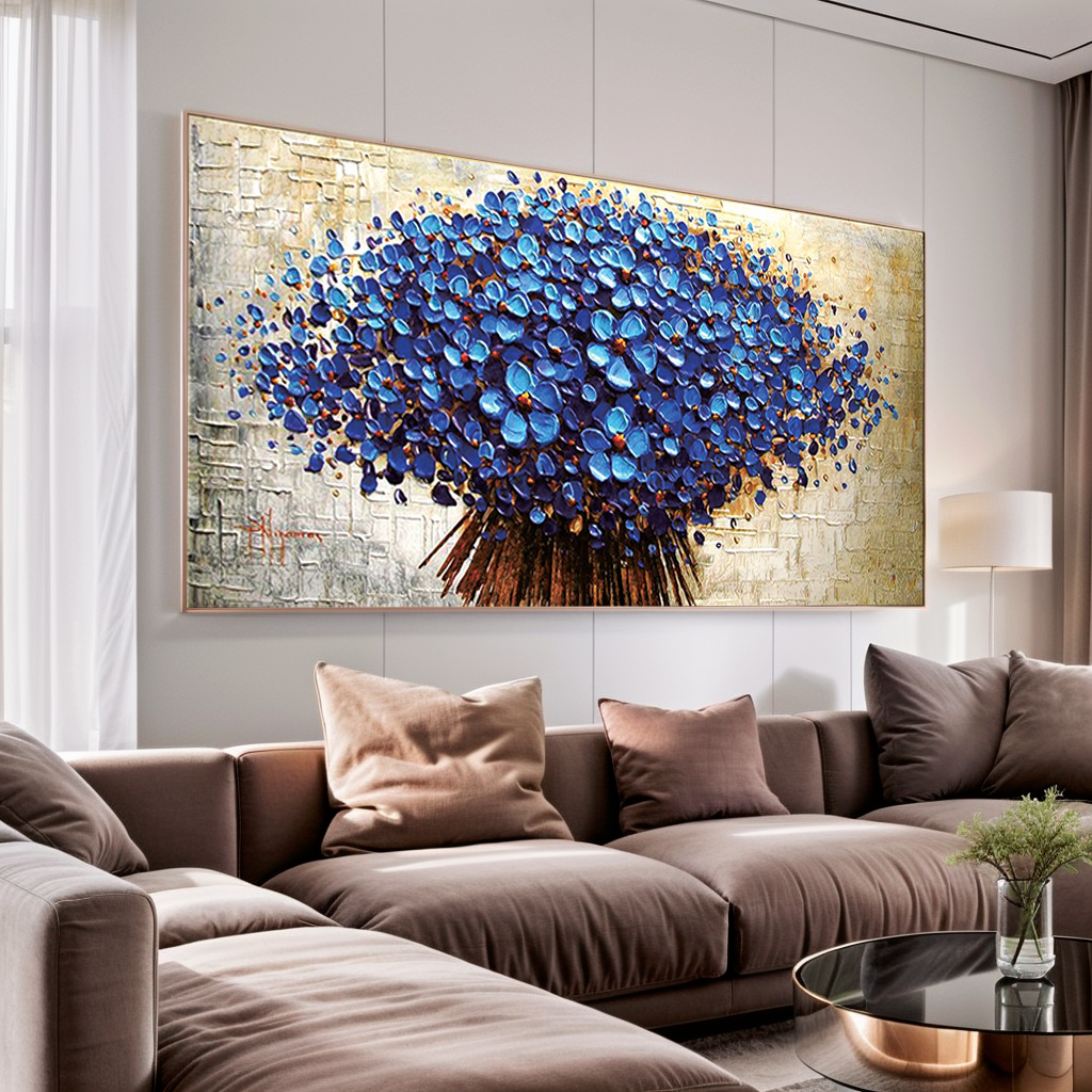 Tela Orquídeas Azuis