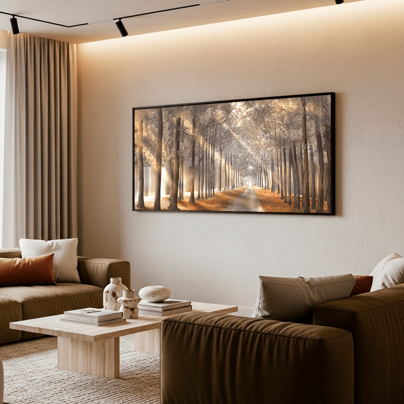 Tela Canvas Raios de Sol - sem moldura