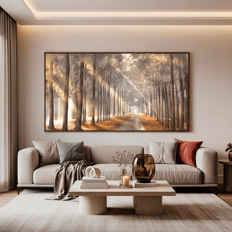 Tela Canvas Raios de Sol - sem moldura