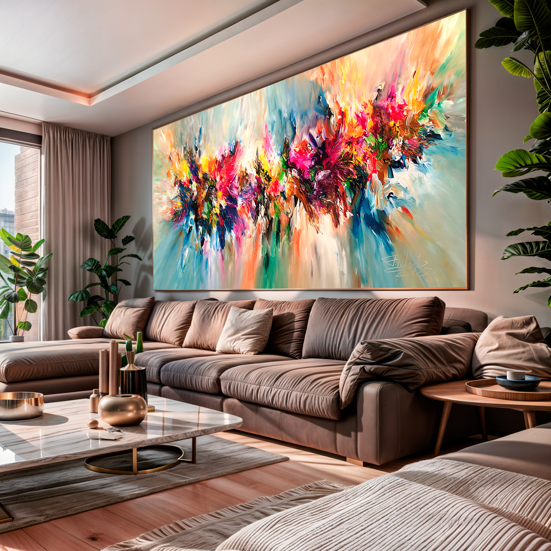 Tela Impacto de Cores