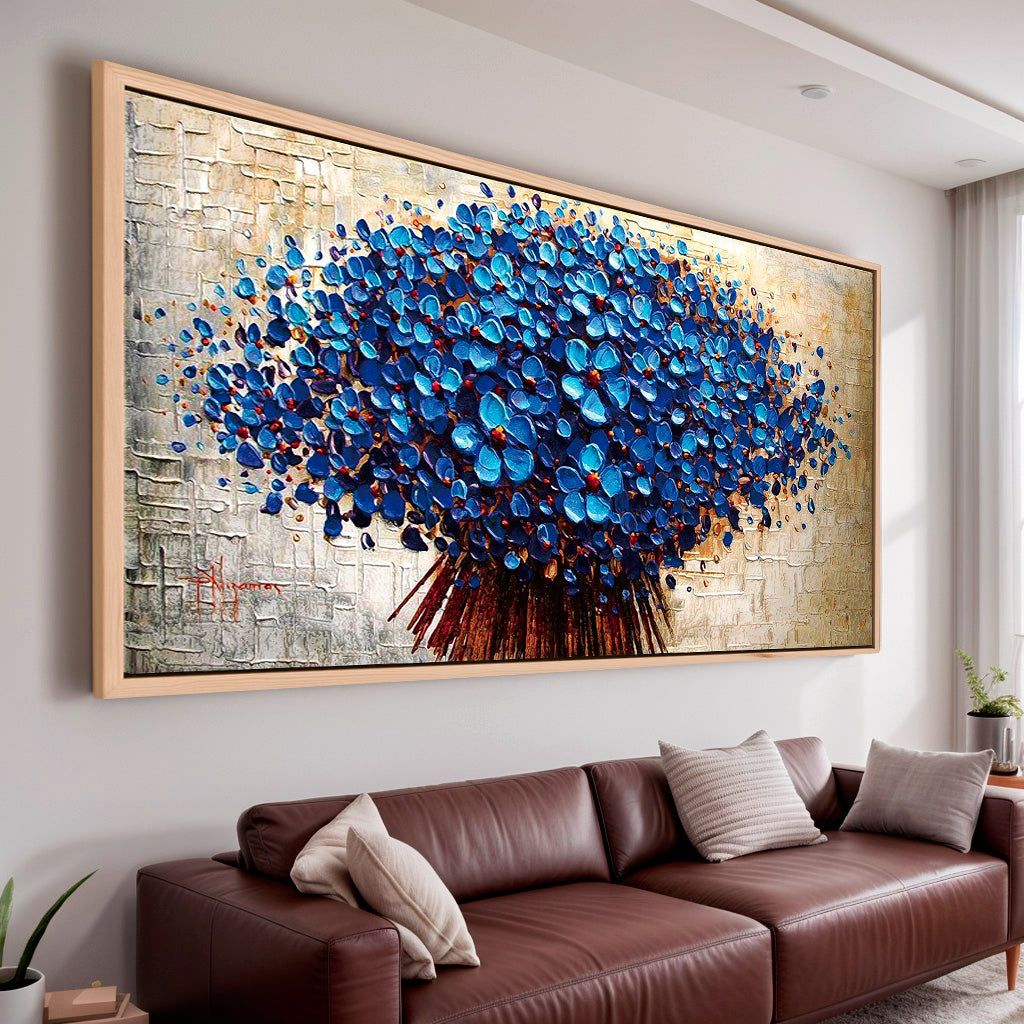 Tela Orquídeas Azuis