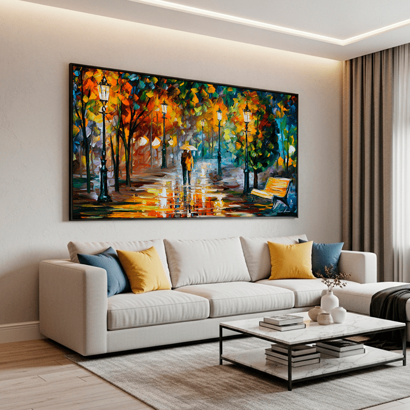 Tela Canvas Belos Momentos no Parque - sem moldura