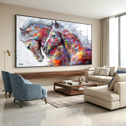 Tela Couple of Horses