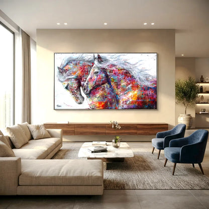 Tela Couple of Horses