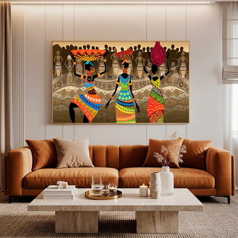 Quadro Dança Africana