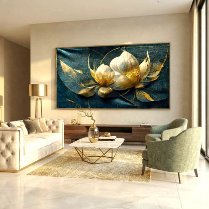 Tela Flor de Lotus