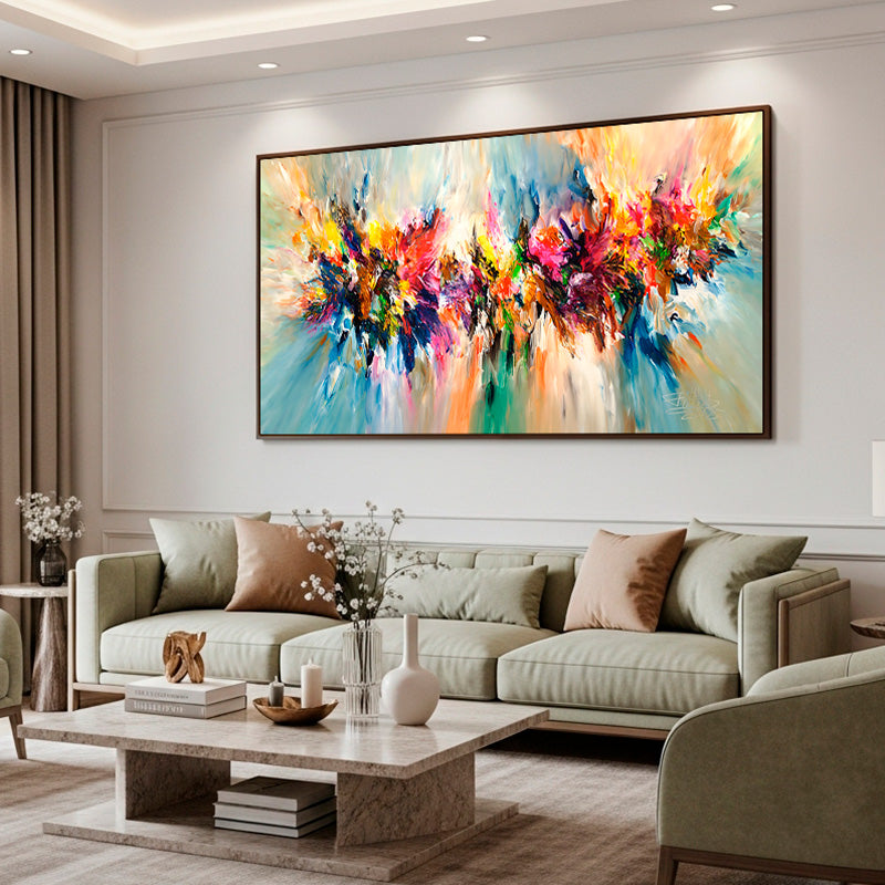 Quadro Impacto de Cores