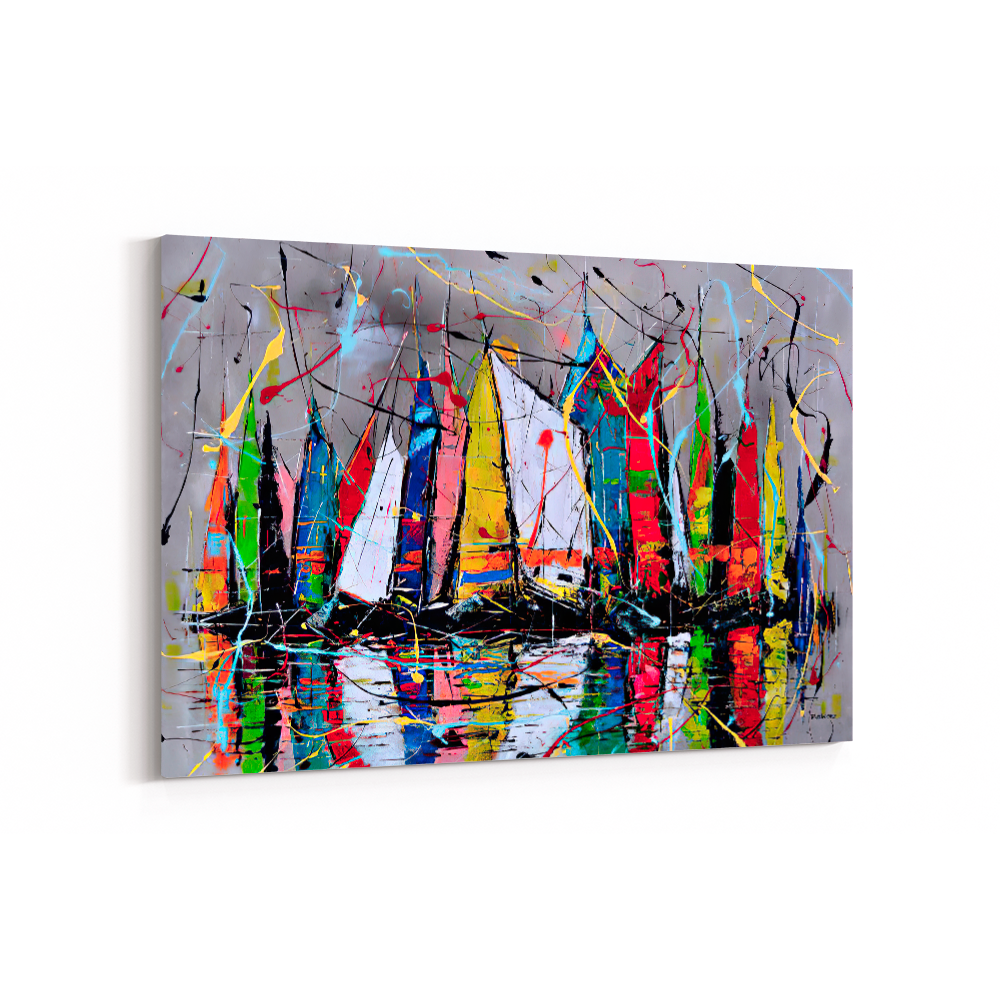 Quadro Barcos à Vela