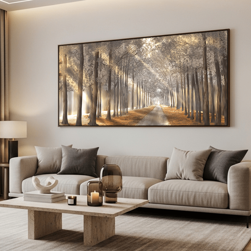 Tela Canvas Raios de Sol - sem moldura