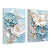 QUADRO CANVAS FLORAL