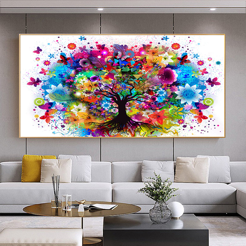 TELA ÁRVORE DA FELICIDADE - Carneiro Shop