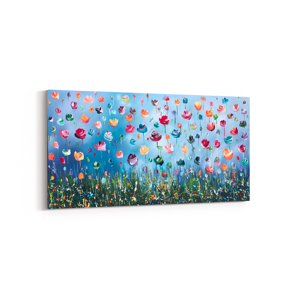 Quadro Chuva de Flores