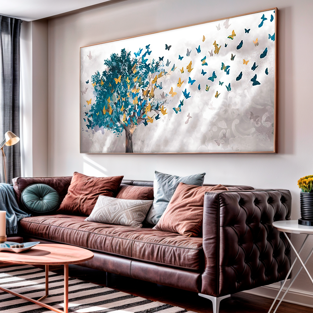 Tela O Florescer das Borboletas