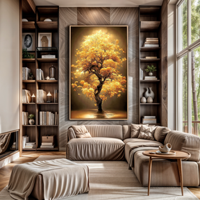 Tela Árvore Luz da Prosperidade