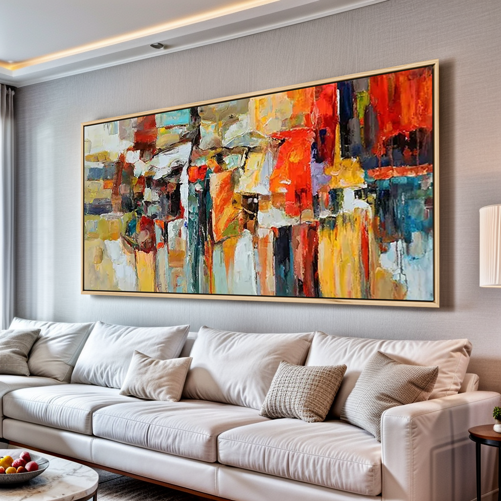 Tela Abstrata Pintura Clássica