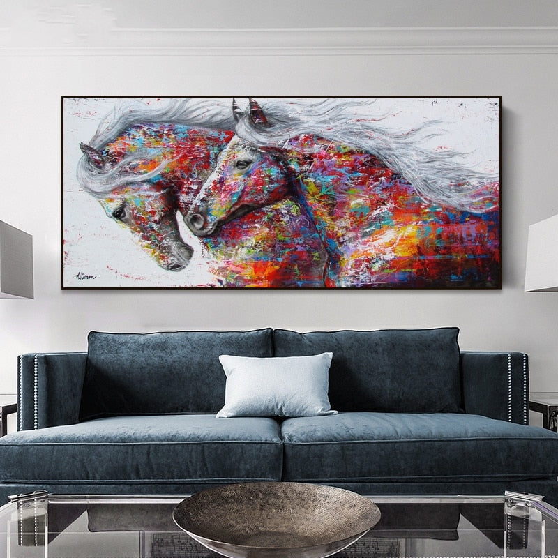 Tela Couple of Horses